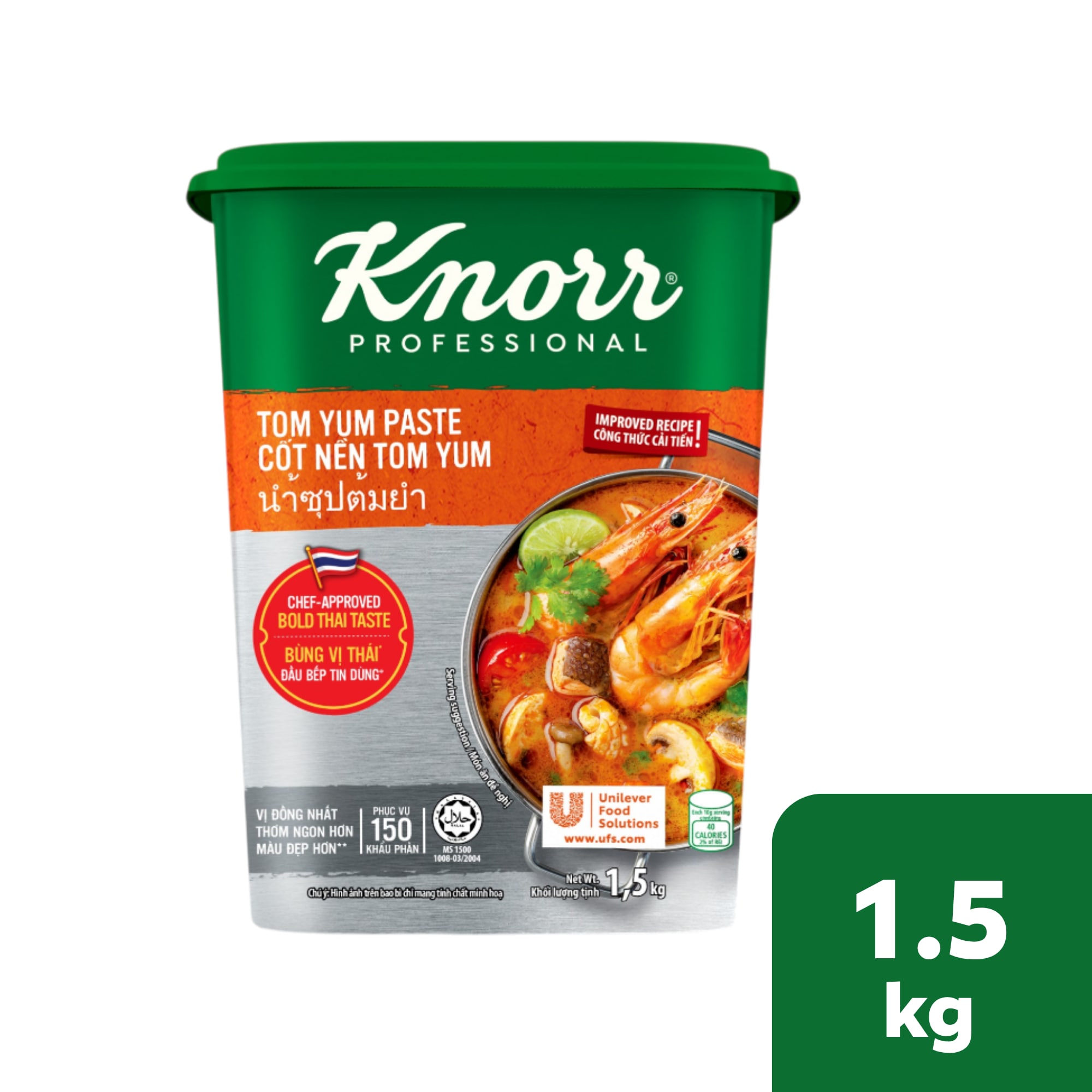 Knorr Cốt Nền Tom Yum 1.5kg